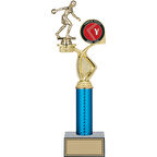 ODAK KUPA - Figürlü Kupalar - Bowling Kadın Figürlü Kupalar FG-017 A - 39 cm