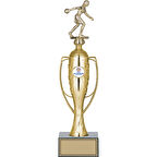 ODAK KUPA - Figürlü Kupalar - Bowling Kadın Figürlü Kupalar FG-025 A - 36 cm