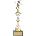 ODAK KUPA - Figürlü Kupalar - Bowling Kadın Figürlü Kupalar FG-032 C - 39 cm