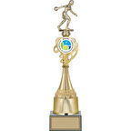 ODAK KUPA - Figürlü Kupalar - Bowling Kadın Figürlü Kupalar FG-033 A - 42 cm