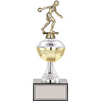 ODAK KUPA - Figürlü Kupalar - Bowling Kadın Figürlü Kupalar FG-045 C - 30 cm