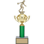 ODAK KUPA - Figürlü Kupalar - Bowling Kadın Figürlü Kupalar FG-050 B - 38 cm