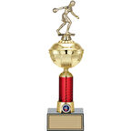 ODAK KUPA - Figürlü Kupalar - Bowling Kadın Figürlü Kupalar FG-053 C - 40 cm