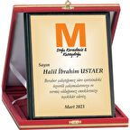 ODAK KUPA - Ahşap Plaketler - PL-005-M A - 18x24 cm