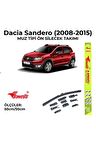 Dacia Sandero (2008-2015) Ön Silecek Takımı 500x500mm (9 Aparatlı) -