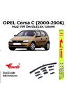 Opel Corsa C (2000-2006) Ön Silecek Takımı 500x450mm (aparatlı) -