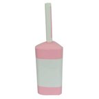 Plastik Elegant Muhafazalı Tuvalet Klozet Fırça Takımı Karışık Renk ZP-150 - OEM458-10663