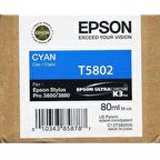 Epson T5802-C13T580200 Mavi Kartuş