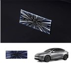 OLED GARAJ TESLA MODEL Y -JUNİPER İÇİN UYUMLU LAUNCH EDITION PERFORMANS BAGAJ AMBLEM LOGO STİCKER