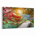 Olla 13921Y Doğa / Manzara Görseli Yatay Kanvas Tablo (Ölçü: 45X30)