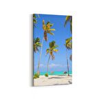 Olla 14226DD Doğa / Manzara Görseli Dikey Dar Kanvas Tablo (Ölçü: 40X80)