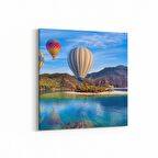 Olla 14003K Doğa / Manzara Görseli Kare Kanvas Tablo (Ölçü: 100X100)