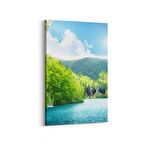 Olla 14414D Doğa / Manzara Görseli Dikey Kanvas Tablo (Ölçü: 80X120)