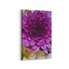 Olla 11637D Çiçek Görseli Dikey Kanvas Tablo (Ölçü: 20X30)