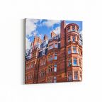 Olla 17992K Yapı Görseli Kare Kanvas Tablo (Ölçü: 25X25)