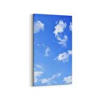 Olla 15587DD Gökyüzü Bulut Görseli  Dikey Dar Kanvas Tablo (Ölçü: 40X80)
