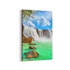 Olla 13253D Doğa / Manzara Görseli Dikey Kanvas Tablo (Ölçü: 60X90)