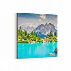 Olla 13736K Doğa / Manzara Görseli Kare Kanvas Tablo (Ölçü: 100X100)