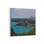 Olla 18747K Yapı Görseli Kare Kanvas Tablo (Ölçü: 25X25)