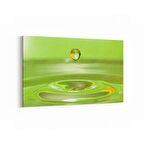 Olla 17309Y Su / Damla Görseli Yatay Kanvas Tablo (Ölçü: 90X60)