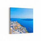 Olla 18208K4 Yapı Görseli Kare 4'lü Kanvas Tablo (Ölçü: 145X145)