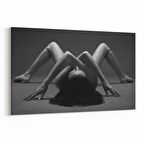 Olla 17034Y Model / Manken Görseli Yatay Kanvas Tablo (Ölçü: 45X30)