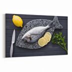 Olla 15316Y Gıda Görseli Yatay Kanvas Tablo (Ölçü: 150X100)