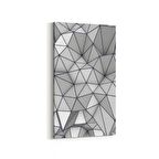 Olla 10163DD Abstract Görsel Dikey Dar Kanvas Tablo (Ölçü: 60X120)