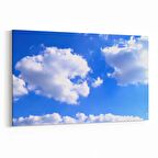 Olla 15699Y Gökyüzü Bulut Görseli  Yatay Kanvas Tablo (Ölçü: 30X20)