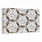 Olla 14959Y Geometrik Desen Görseli Yatay Kanvas Tablo (Ölçü: 120X80)