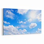 Olla 15810Y Gökyüzü Bulut Görseli  Yatay Kanvas Tablo (Ölçü: 90X60)