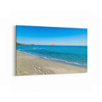 Olla 16564Y Kumsal / Sahil Görseli Yatay Kanvas Tablo (Ölçü: 70X50)