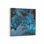 Olla 10394K Abstract Görsel Kare Kanvas Tablo (Ölçü: 25X25)