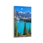 Olla 14443DD Doğa / Manzara Görseli Dikey Dar Kanvas Tablo (Ölçü: 40X80)