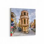 Olla 18787K Yapı Görseli Kare Kanvas Tablo (Ölçü: 60X60)