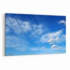 Olla 15488Y Gökyüzü Bulut Görseli  Yatay Kanvas Tablo (Ölçü: 120X80)