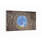 Olla 17401Y Taş / Tuğla Görseli Yatay Kanvas Tablo (Ölçü: 90X60)