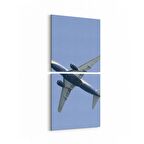 Olla 12381K2D Araç Görseli Kare 2'li Dikey Kanvas Tablo (Ölçü: 30X65)