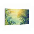 Olla 11531Y Palmiye Ağacı Görseli Yatay Kanvas Tablo (Ölçü: 90X60)