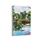 Olla 13576D Doğa / Manzara Görseli Dikey Kanvas Tablo (Ölçü: 60X90)