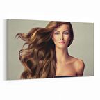 Olla 16930Y Model / Manken Görseli Yatay Kanvas Tablo (Ölçü: 90X60)