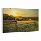 Olla 16015Y Günbatımı Görseli Yatay Kanvas Tablo (Ölçü: 30X20)