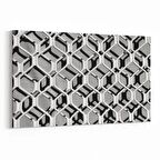 Olla 10038Y Abstract 3 Boyut Görsel Yatay Kanvas Tablo (Ölçü: 90X60)