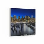 Olla 18617K Yapı Görseli Kare Kanvas Tablo (Ölçü: 90X90)