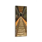 Olla 18220DI Yapı Görseli Dikey İnce Kanvas Tablo (Ölçü: 40X120)