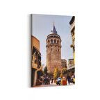 Olla 18174D Yapı Görseli Dikey Kanvas Tablo (Ölçü: 70X105)