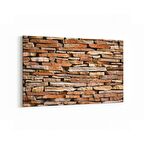 Olla 17470Y Taş / Tuğla Görseli Yatay Kanvas Tablo (Ölçü: 90X60)