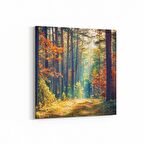 Olla 14508K Doğa / Manzara Görseli Kare Kanvas Tablo (Ölçü: 100X100)