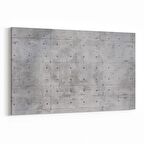 Olla 12438Y Beton Görseli Yatay Kanvas Tablo (Ölçü: 150X100)