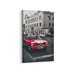 Olla 12238D Araç Görseli Dikey Kanvas Tablo (Ölçü: 60X90)